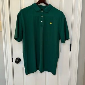 Official The Masters green polo shirt size XL